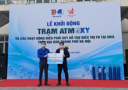 Mô hình “ATM OXY” hỗ trợ F0 đã được triển khai tại Hà Nội